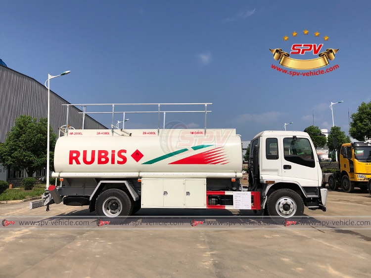 15,000 litres Fuel Tanker Truck ISUZU - RS